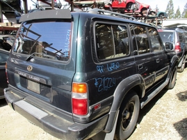 1997 LEXUS LX450 GREEN 4.5L AT 4WD Z16224